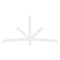 Ekena Millwork Alberta Architectural Grade PVC Gable Bracket, 96"W x 44"H x 2"D x 4"F, 11/12 Pitch GBP096X44X0204ALB00 - alternate 4
